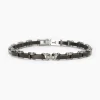 Hot Bracciale in acciaio 316L PVD Gunmetal Cristalli Gioielli 2Jewels | 232465 Uomo Gioielli Moda Uomo