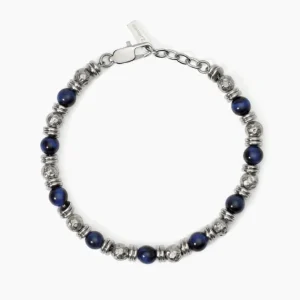 Clearance Bracciale In Acciaio Occhio Di Tigre 2Jewels | 232563 Uomo Gioielli Moda Uomo