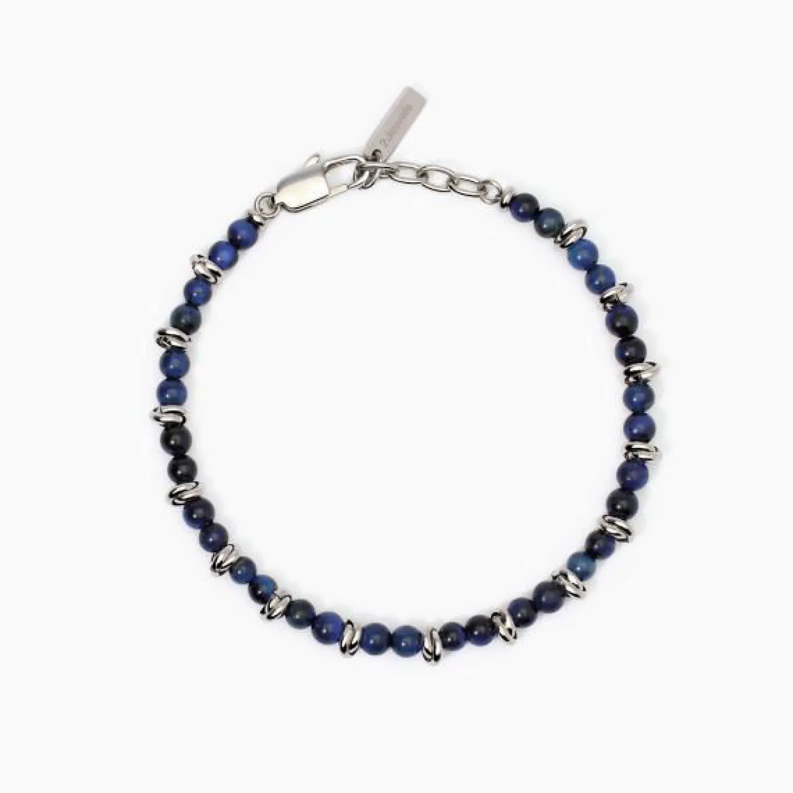 bracciale_in_acciaio_occh_0-3.webp Online Bracciale In Acciaio Occhio Di Tigre 2Jewels | 232503 Uomo Gioielli Moda Uomo