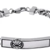 Sale Bracciale In Acciaio Spider Man Gioielli | B600616L-8.CS Gioielli Moda Bimbi