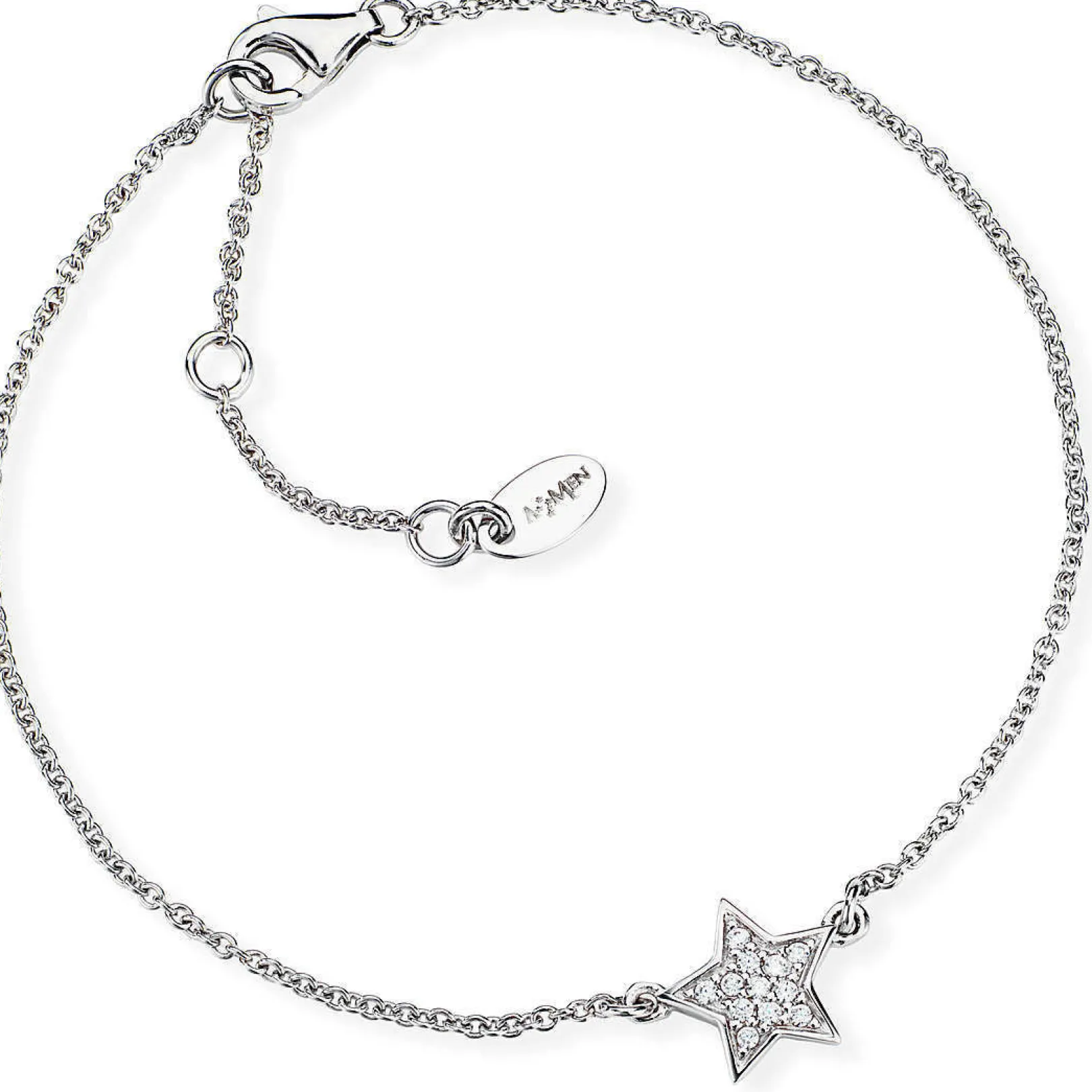bracciale_in_argento_con__0-10.webp New Bracciale In Argento Con Stella Gioielli | BRS Donna Gioielli Moda Donna