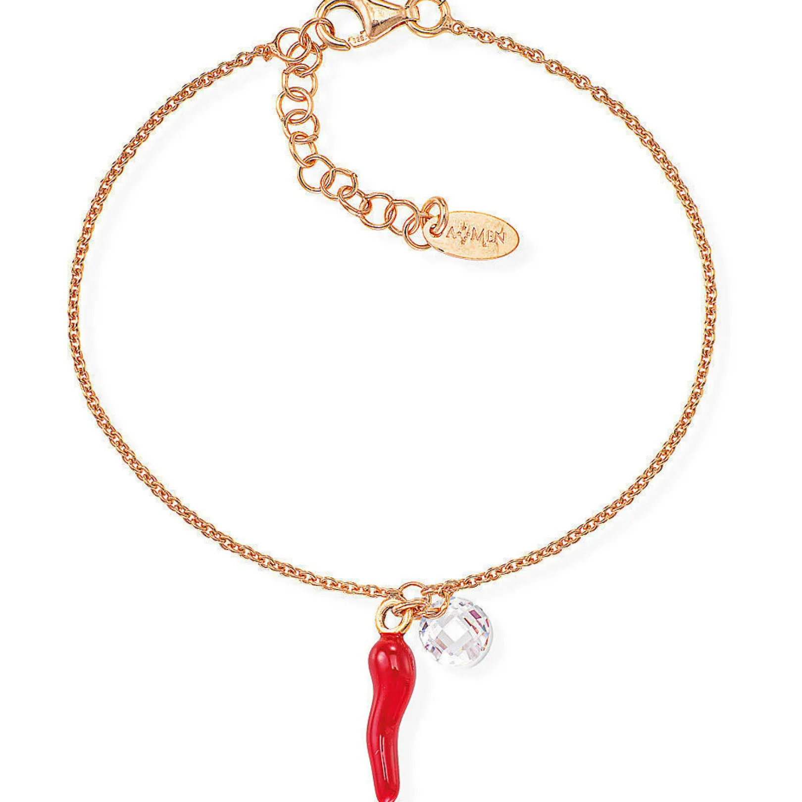bracciale_in_argento_con__0-22.webp Online Bracciale In Argento Con Cornetto Gioielli Cornetti | BRCORR Donna Gioielli Moda Donna