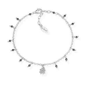 Clearance Bracciale In Argento Con Quadrifoglio Gioielli Romance | BRQBNZ Donna Gioielli Moda Donna