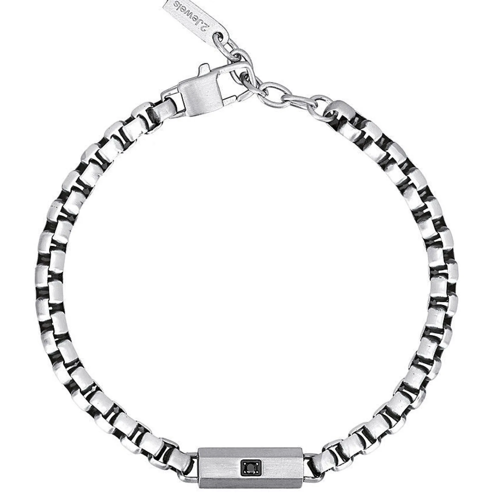 bracciale_jewels_da_uomo__0-1.webp Hot Bracciale da uomo in acciaio, della collezione Blockchain | 231959 Uomo Gioielli Moda Uomo