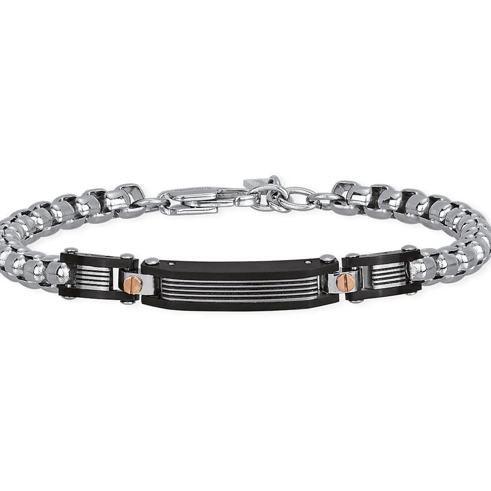 bracciale_jewels_in_accia_0.webp New Bracciale in acciaio da uomo, Cod.232152. Uomo Gioielli Moda Uomo