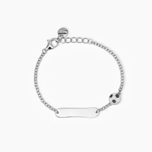 Online Bracciale Neonato Personalizzabile Con Pallone Gioielli | 533687 Gioielli Moda Bimbi