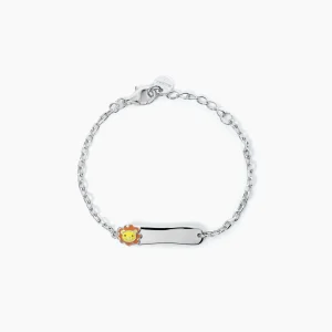 Fashion Bracciale Neonato Personalizzabile Leone Gioielli | 533596 Gioielli Moda Bimbi