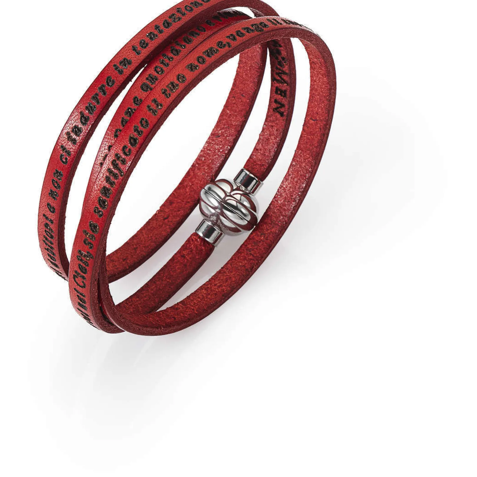 bracciale_padre_nostro_in_0-4.webp Best Bracciale Padre Nostro In Pelle Gioielli | PNIT08-54 Donna Gioielli Moda Donna | Gioielli Moda Uomo