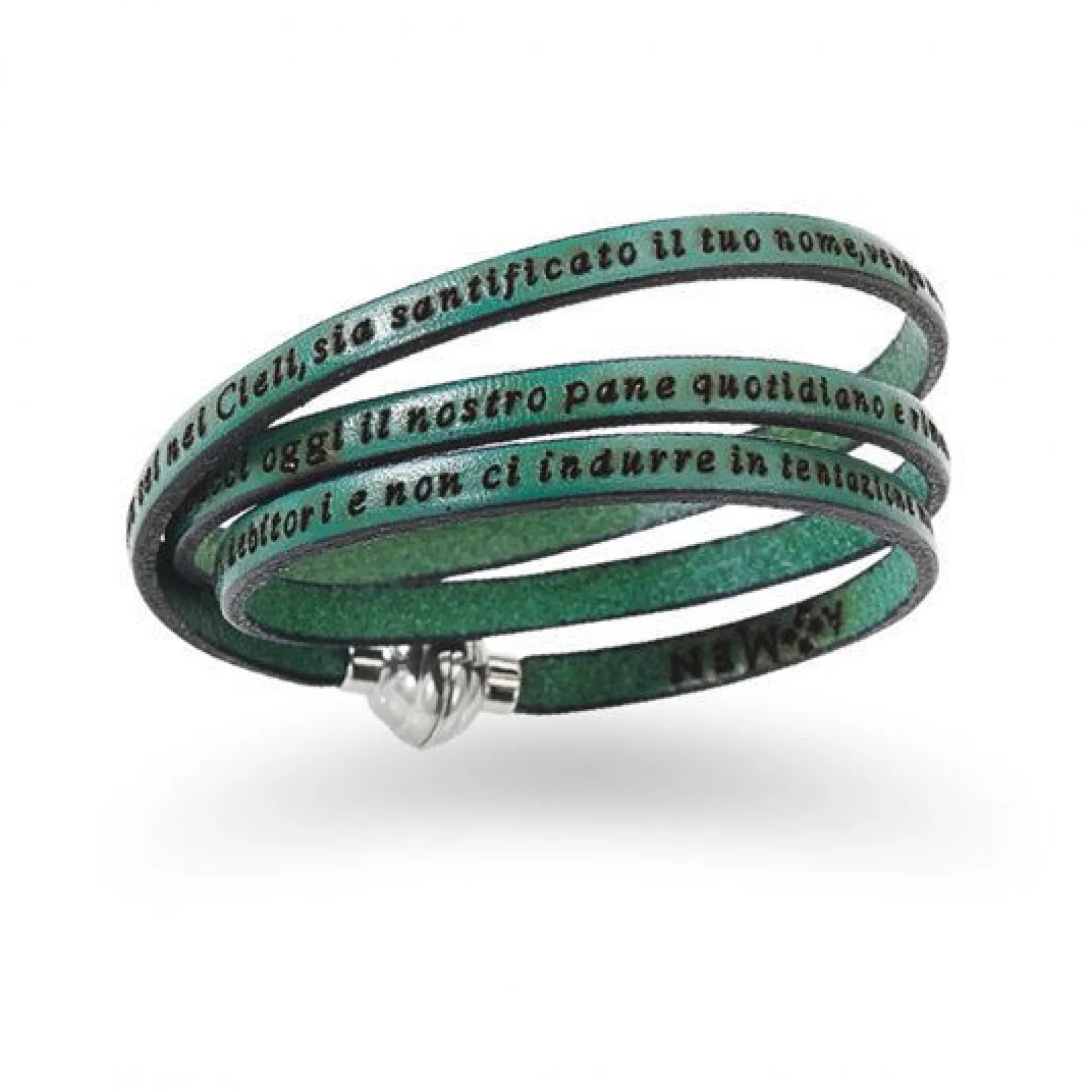 bracciale_padre_nostro_in_0-7.webp Discount Bracciale Padre Nostro In Pelle Gioielli Padre Nostro | PNIT03-60 Donna Gioielli Moda Donna