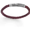 Hot Bracciale Padre Nostro Uomo In Pelle Gioielli Pater-Noster | BRNO04B-M Uomo Gioielli Moda Uomo