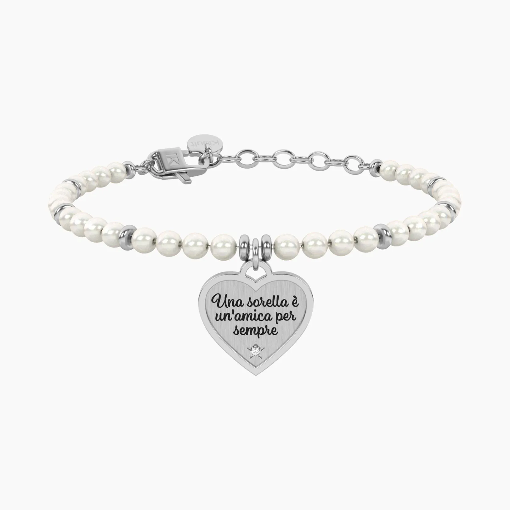 bracciale_perle_con_ciond_0.webp Clearance Bracciale Perle Con Ciondolo Cuore Per Sorella Gioielli | 732337 Donna Gioielli Moda Donna | Idee Regalo
