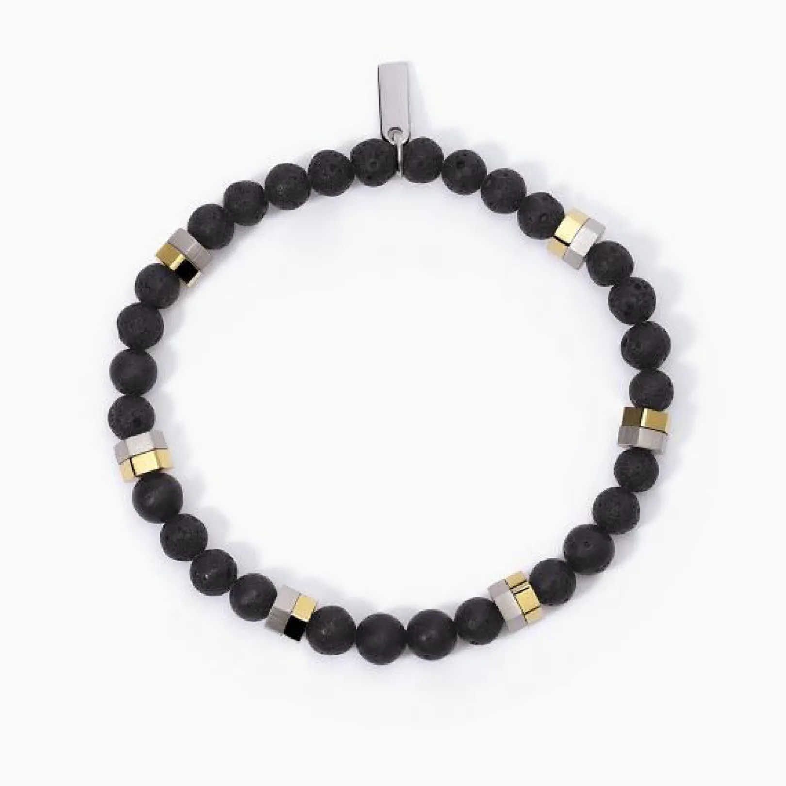 bracciale_pietra_lavica_g_0.webp Hot Bracciale Pietra Lavica Gioielli | 232380 Uomo Gioielli Moda Uomo