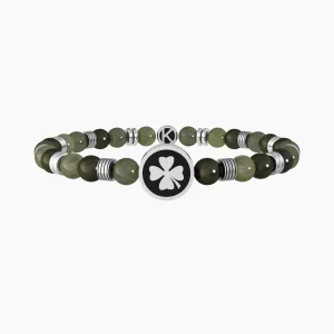 New Bracciale Quadrifoglio Uomo Gioielli Nature | 732070 Uomo Gioielli Moda Uomo | Idee Regalo
