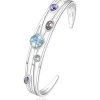 Fashion Bracciale Rigido Con Cristalli Swarovski Gioielli Destiny | BDY12 Donna Gioielli Moda Donna