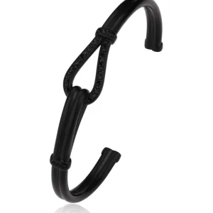 Discount Bracciale Rigido Uomo Gioielli Knot | BK013 Uomo Gioielli Moda Uomo