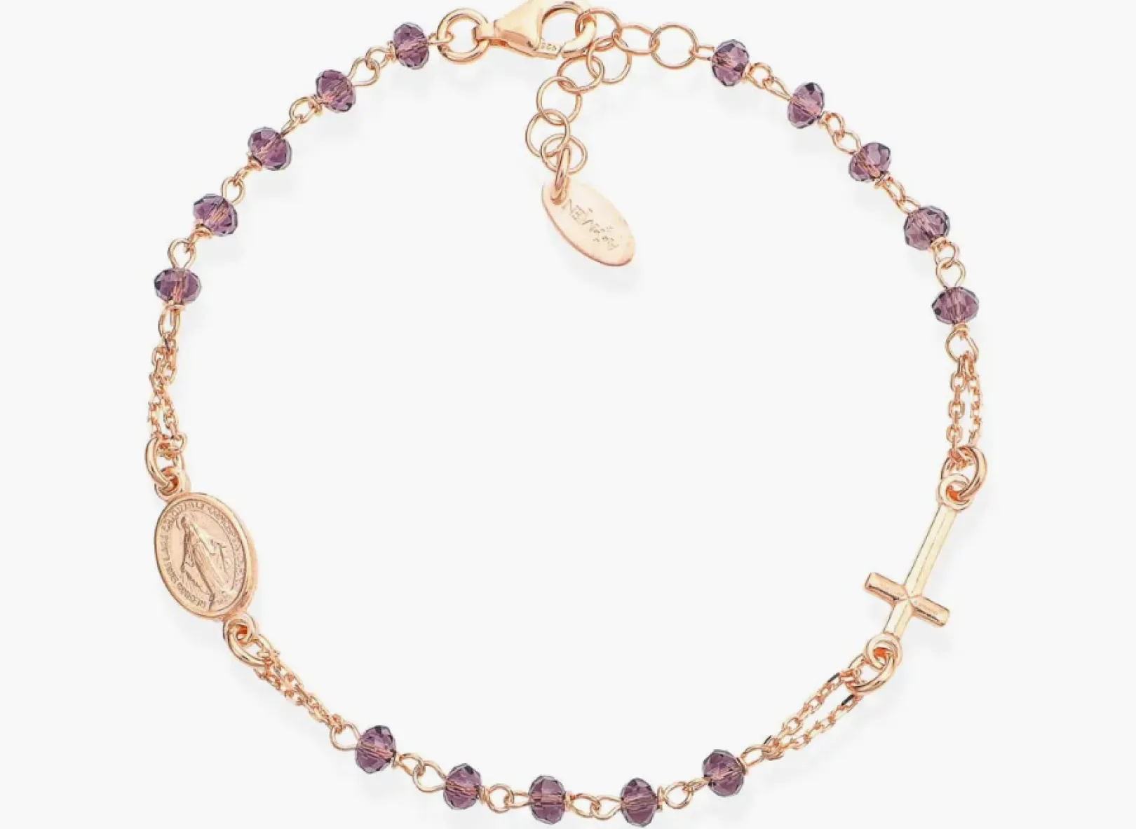 bracciale_rosario_cristal_0-1.webp Hot Bracciale Rosario Cristalli Vinaccia | BRORL3 Donna Gioielli Moda Donna