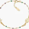 Hot Bracciale Rosario Cristalli Multicolor | BRO10GTOVE3 Donna Gioielli Moda Donna