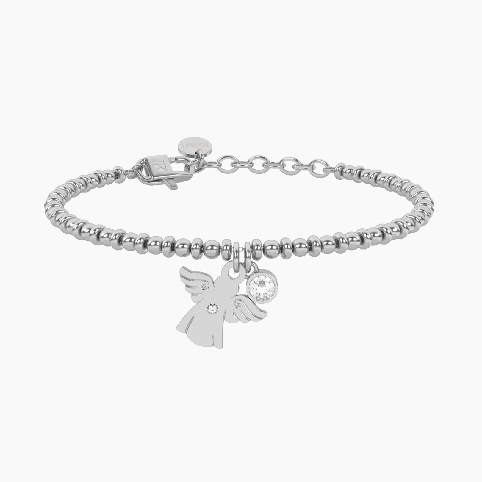 bracciale_sfere_con_angel_0.webp Hot Bracciale Sfere Con Angelo Gioielli | 732329 Donna Gioielli Moda Donna | Idee Regalo