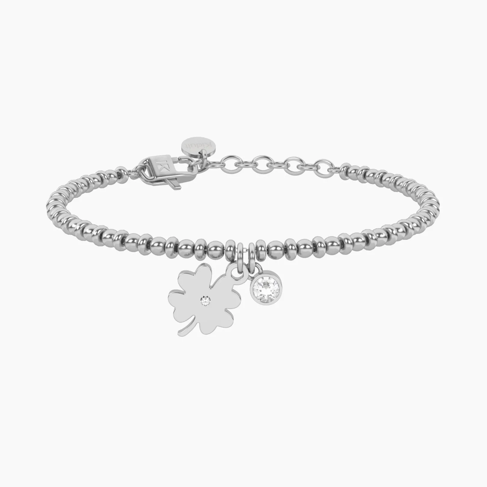bracciale_sfere_con_quadr_0.webp Hot Bracciale Sfere Con Quadrifoglio Gioielli | 732332 Donna Gioielli Moda Donna | Idee Regalo