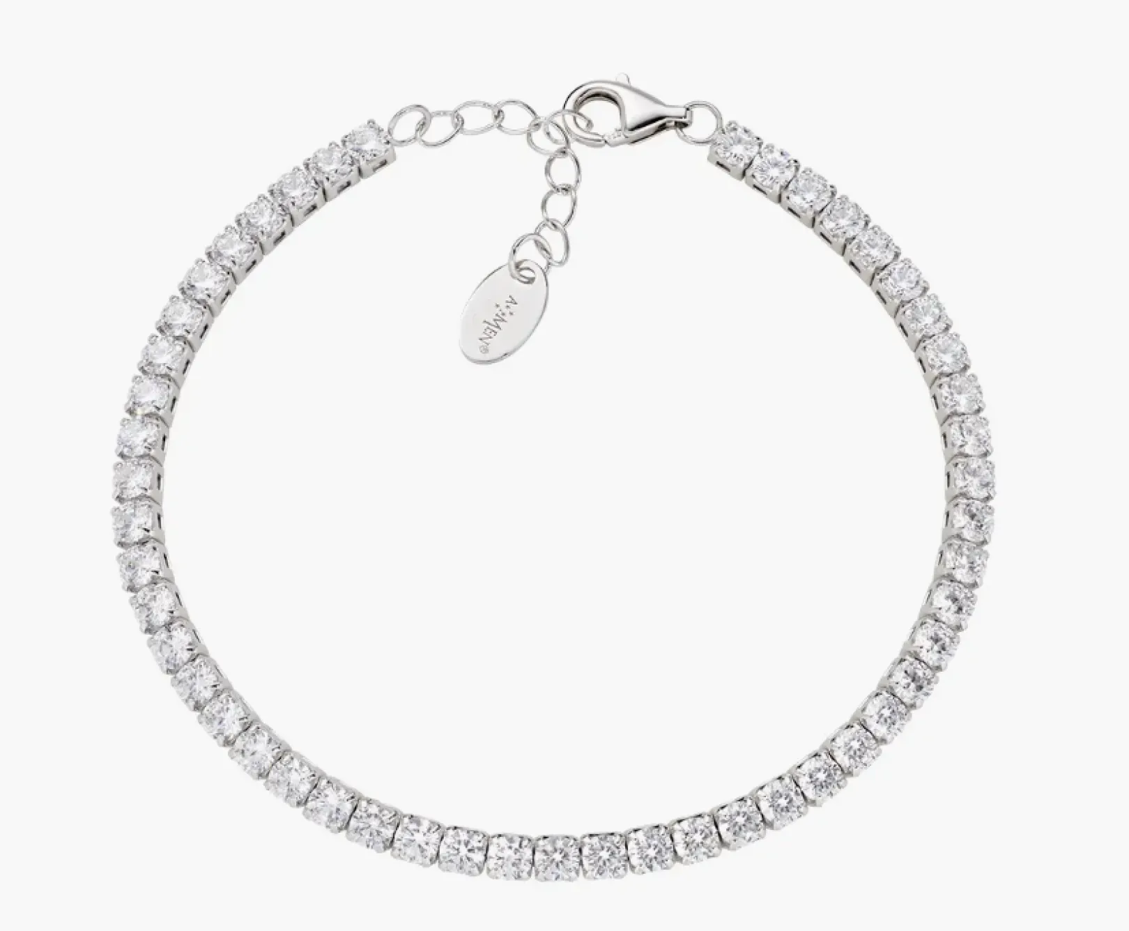 bracciale_tennis__mm_con__0.webp Hot Bracciale Tennis 3 mm con Zirconi Bianchi | BT3BN17 Donna Gioielli Moda Donna