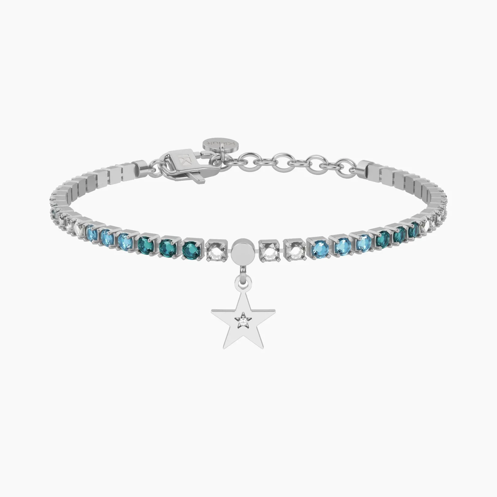 bracciale_tennis_azzurro__0.webp Best Bracciale Tennis Azzurro Con Stella Gioielli | 732323 Donna Gioielli Moda Donna | Idee Regalo