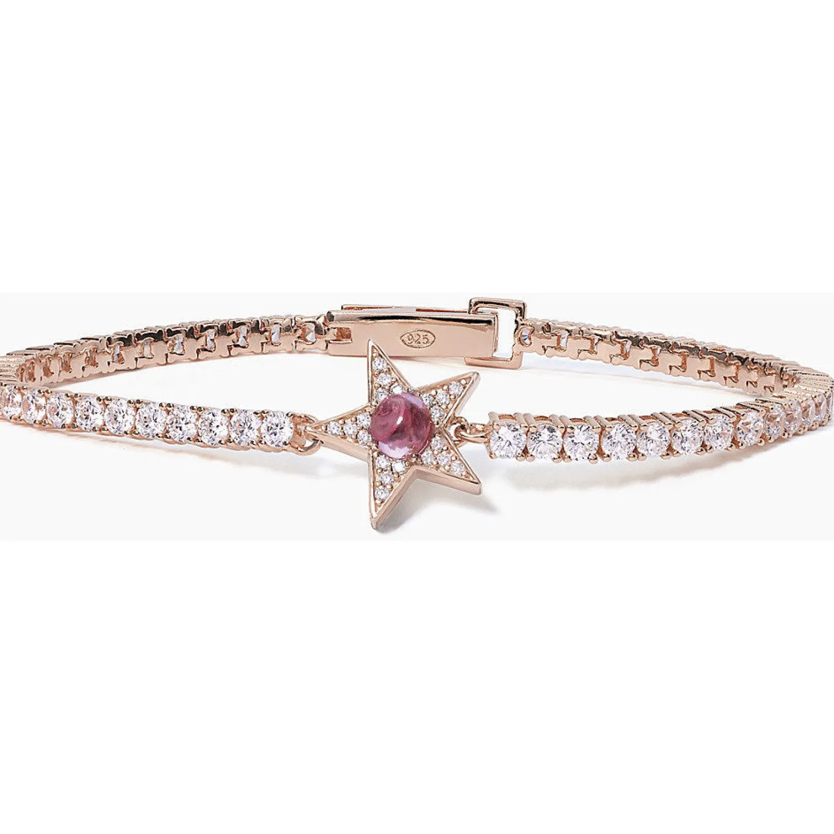 bracciale_tennis_con_stel_0-1.webp Online Bracciale Tennis Con Stella Gioielli Starlet | 533652-S Donna Gioielli Moda Donna