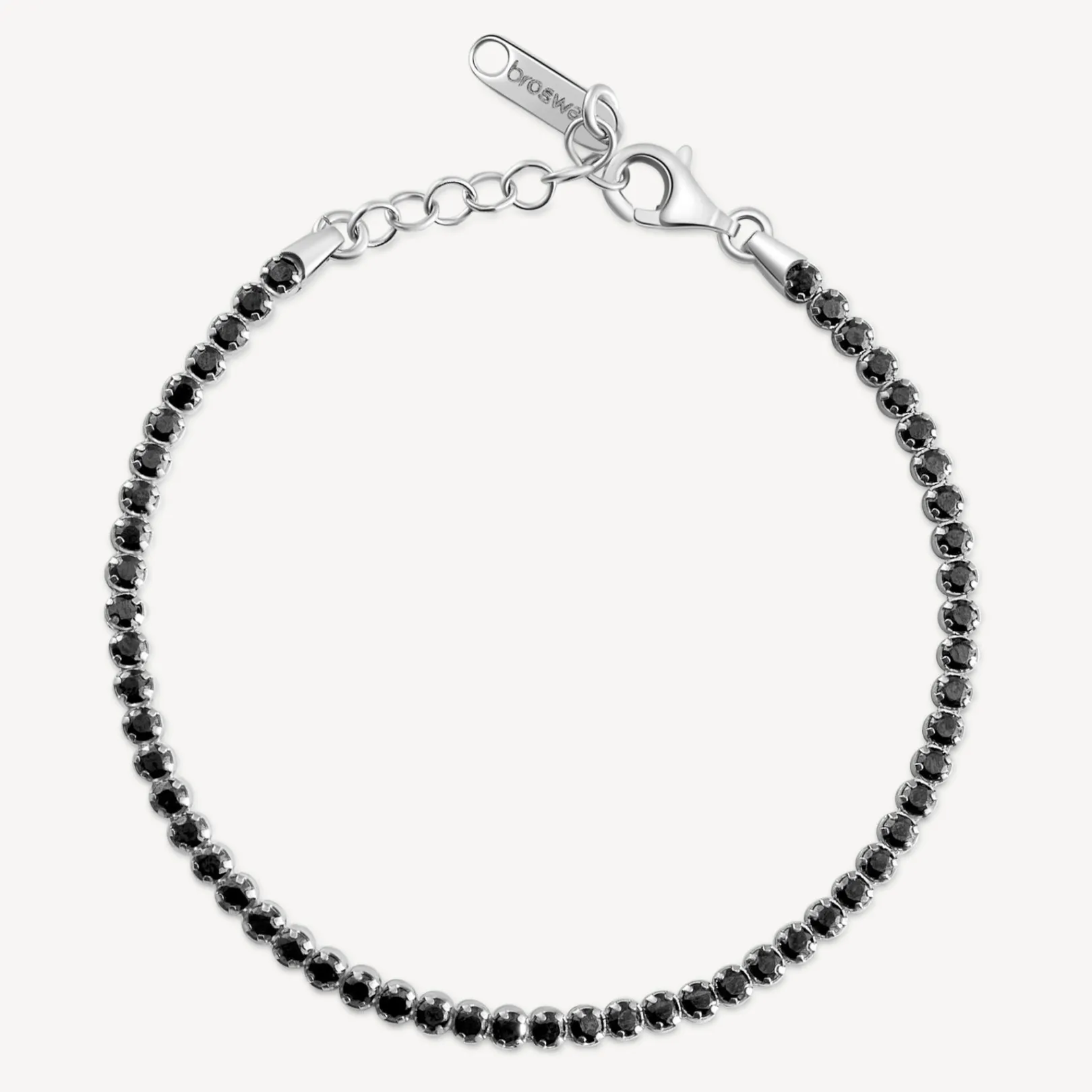 bracciale_tennis_nero_gio_0.webp Fashion Bracciale Tennis Nero Gioielli Brosway Fancy | FMB110 Donna Gioielli Moda Donna