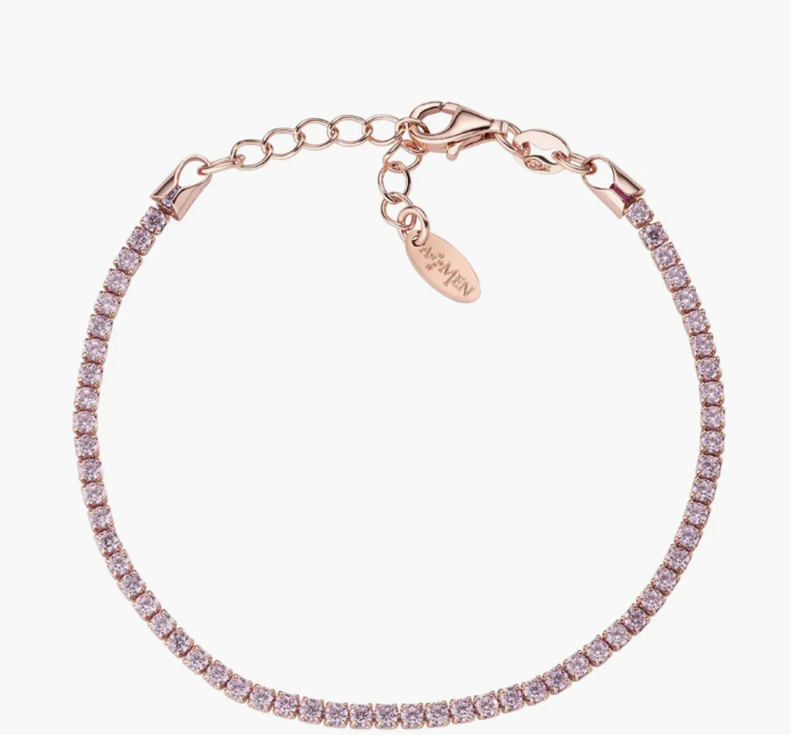 bracciale_tennis_ros_zirc_0-2.webp Sale Bracciale Tennis Rosè Zirconi Rosa Gioielli | BTRRO16 Donna Gioielli Moda Donna