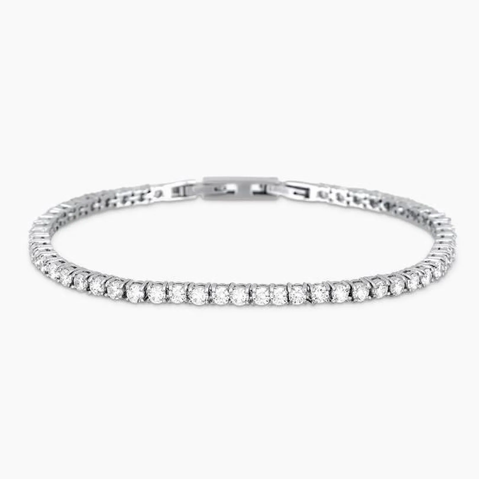 bracciale_tennis_uomo_in__0.webp Discount Bracciale Tennis Uomo In Acciaio Gioielli | 231890 Uomo Gioielli Moda Uomo | Idee Regalo