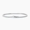 Hot Bracciale Tennis Zirconi Bianchi Gioielli | 533712-M Uomo Gioielli Moda Uomo | Idee Regalo