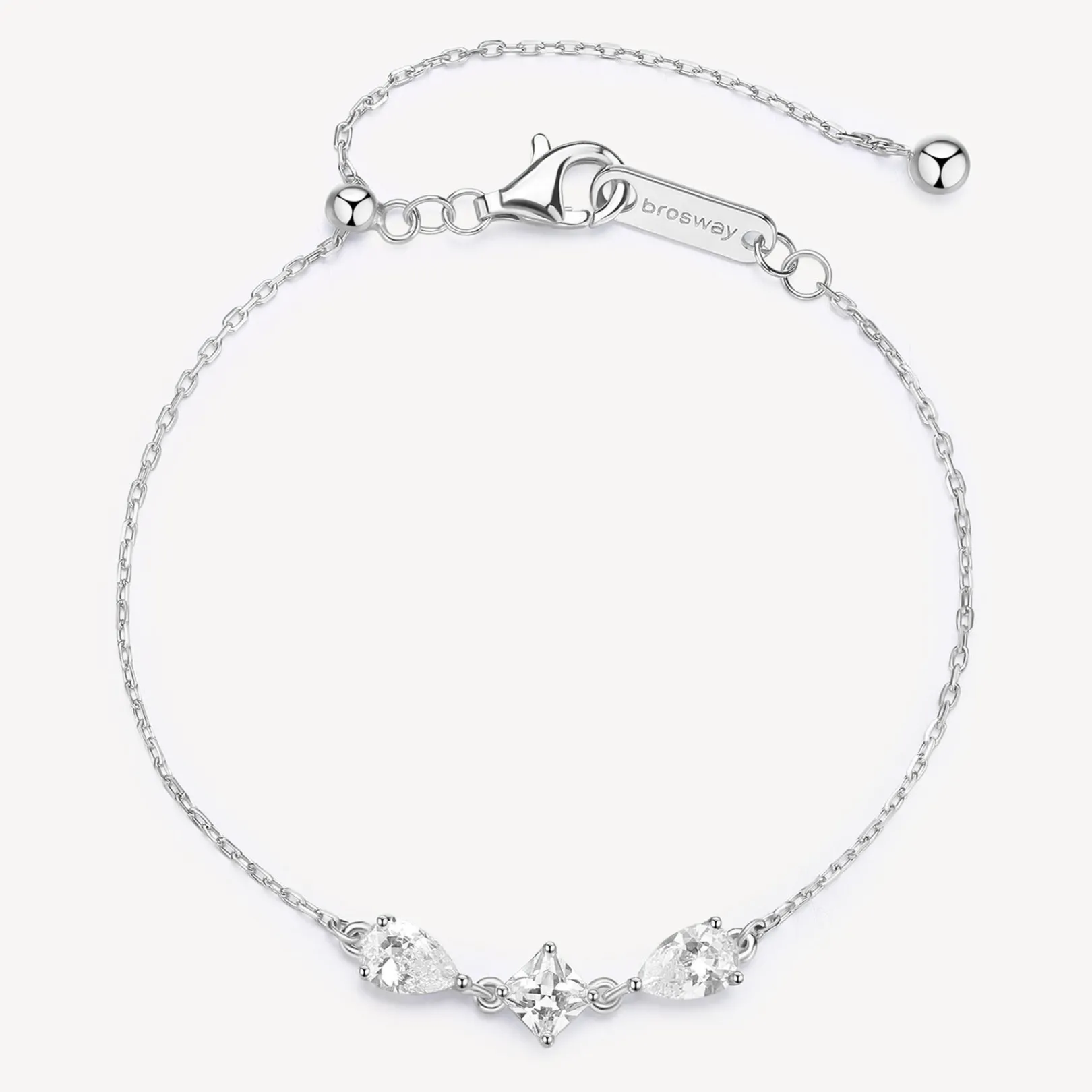 bracciale_tiralaccio_con__0.webp Fashion Bracciale Tiralaccio Con Zirconi Infinite White Gioielli Brosway Fancy | FIW116 Donna Gioielli Moda Donna