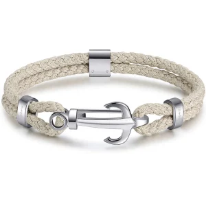 Discount Bracciale Uomo Con Ancora Gioielli   Marine | BRN29A Uomo Gioielli Moda Uomo
