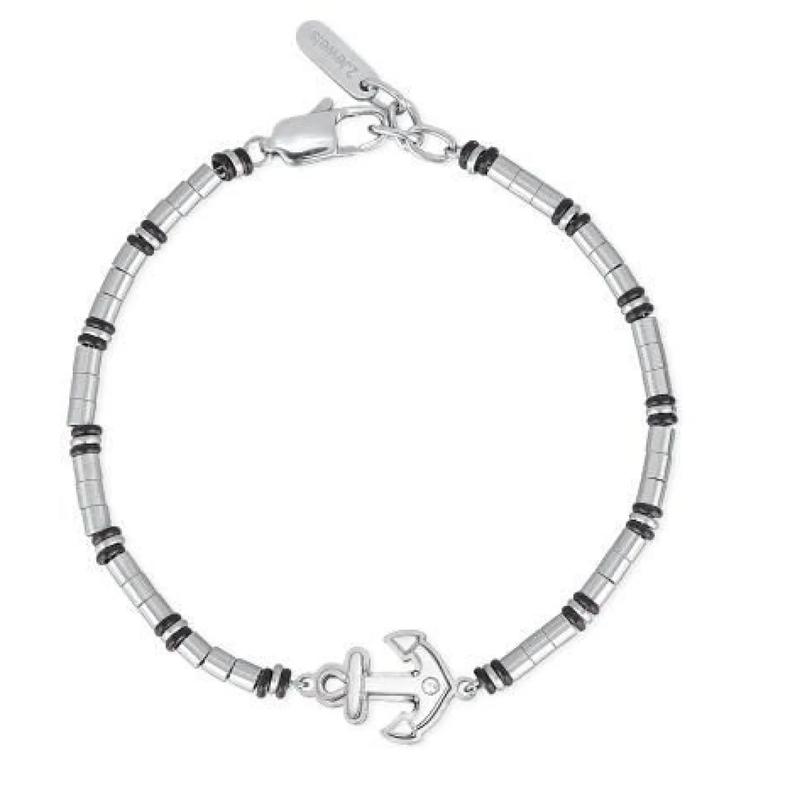 bracciale_uomo_con_ancora_0-7.webp Hot Bracciale Uomo Con Ancora Gioelli 2Jewels Navy | 232169 Uomo Gioielli Moda Uomo