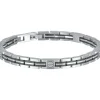 Fashion Bracciale Uomo Gioielli In Acciaio E Pvd Nero | 231852 Uomo Gioielli Moda Uomo