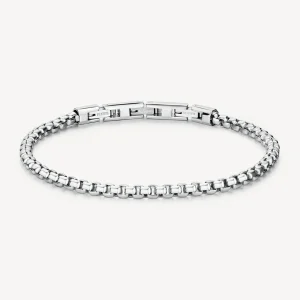 Fashion Bracciale Uomo In Acciaio Maglia Veneziana Riptide | BTD022 Uomo Gioielli Moda Uomo | Idee Regalo