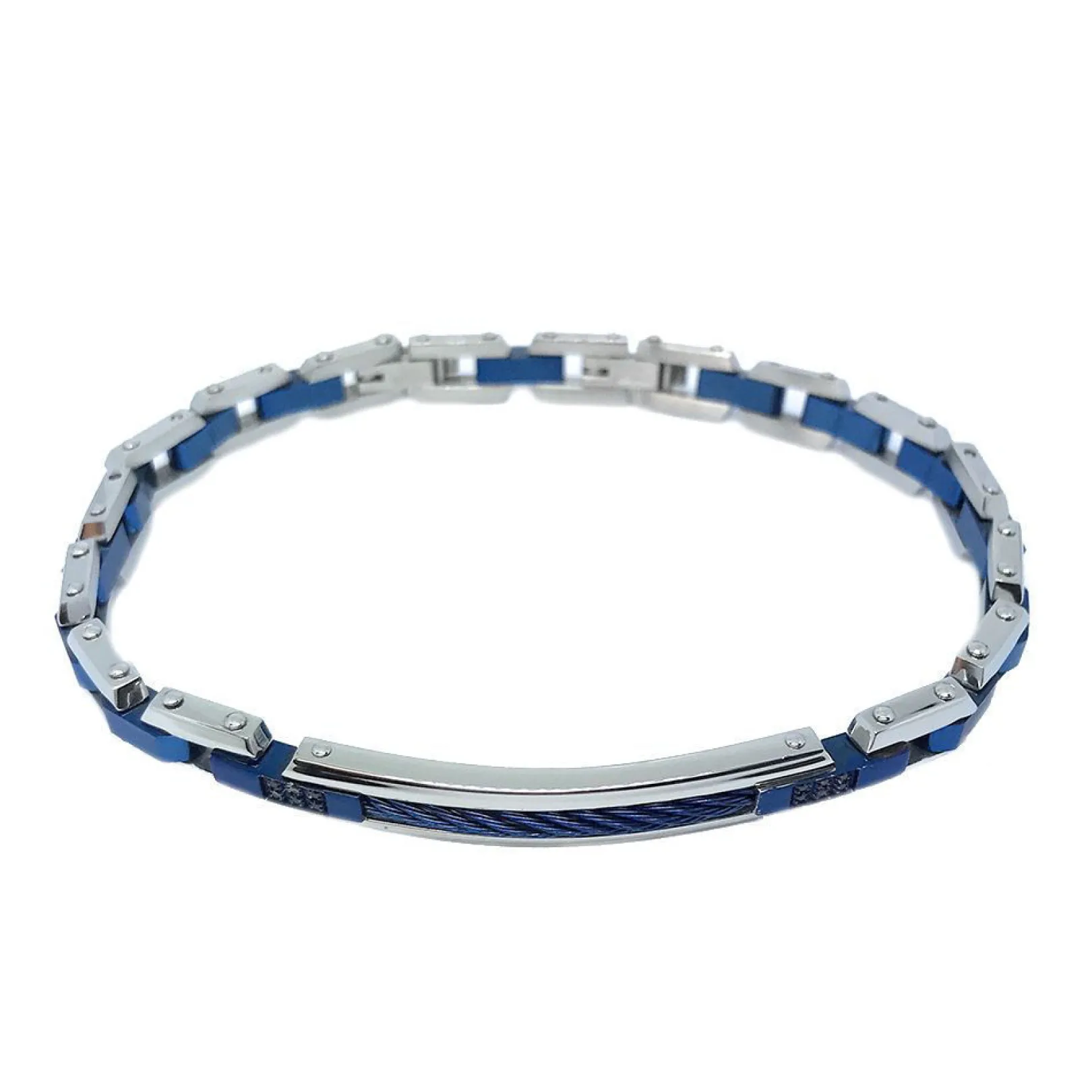 bracciale_uomo_in_acciaio_0-11.webp Best Bracciale Uomo In Acciaio Gioielli Hi-Teck | EHB211 Uomo Gioielli Moda Uomo