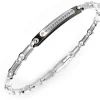 Hot Bracciale Uomo In Acciaio Gioielli Hi-Teck | EHB088 Uomo Gioielli Moda Uomo