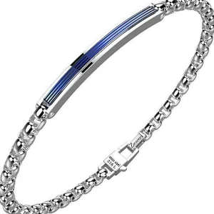 New Bracciale Uomo In Acciaio Gioielli Hi-Teck   | EHB179 Uomo Gioielli Moda Uomo
