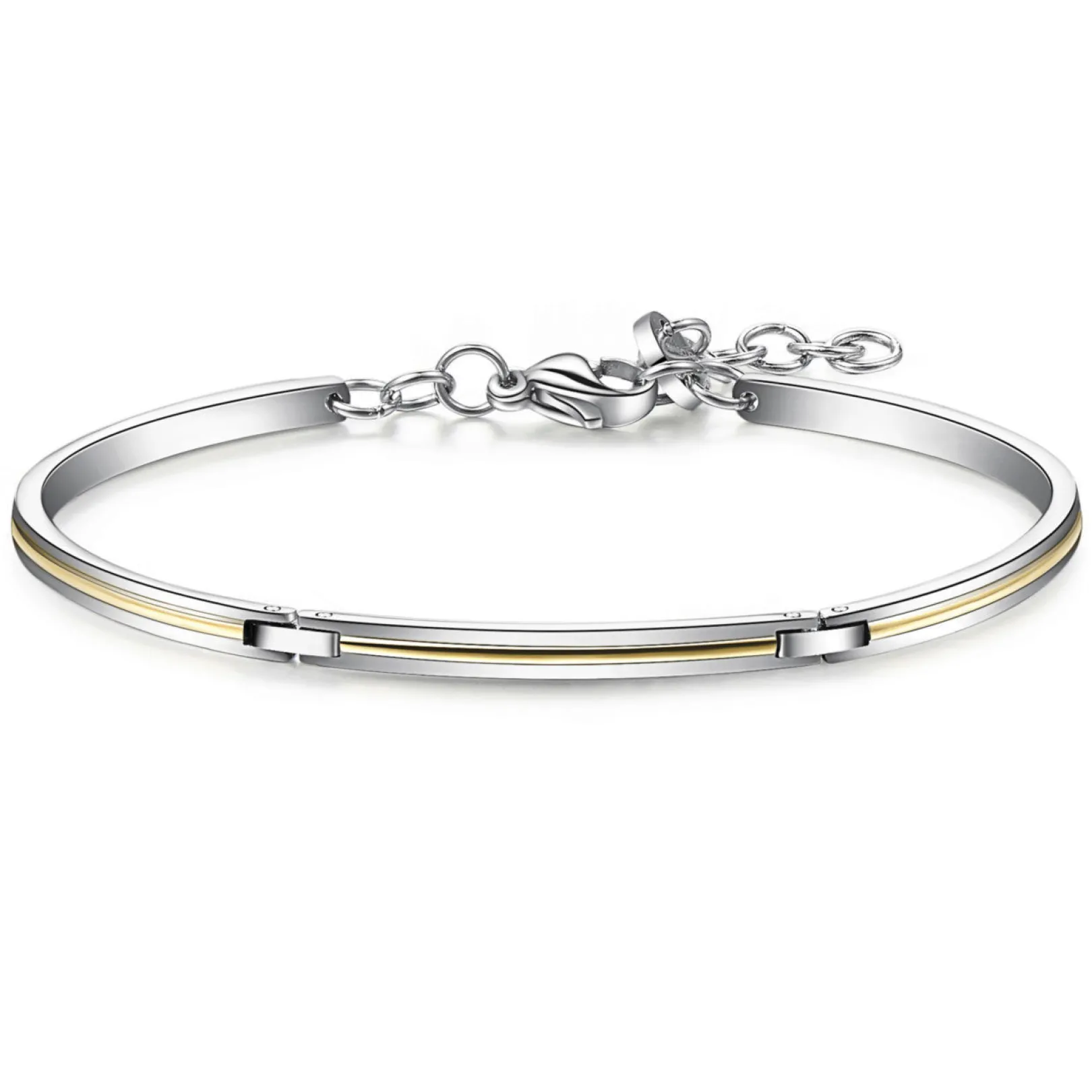 bracciale_uomo_in_acciaio_0-27.webp Online Bracciale Uomo In Acciaio Gioielli Behave | BBH14 Uomo Gioielli Moda Uomo