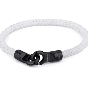 Online Bracciale Uomo In Acciaio E Caucciù Gioielli Outback   | BUT19A Uomo Gioielli Moda Uomo