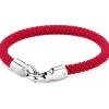 Hot Bracciale Uomo In Acciaio  E Caucciù Gioielli Outback   | BUT18A Uomo Gioielli Moda Uomo