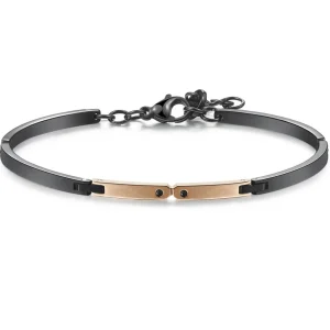 Best Bracciale Uomo In Acciaio Gioielli Behave | BBH12 Uomo Gioielli Moda Uomo