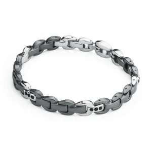 Outlet Bracciale Uomo In Acciaio Gioielli Diapason   | BDP15 Uomo Gioielli Moda Uomo