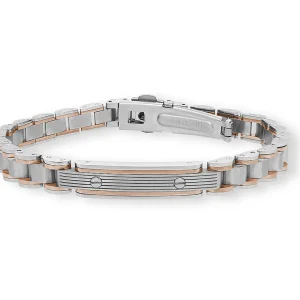 Hot Bracciale Uomo In Acciaio Gioielli My President | 232224 Uomo Gioielli Moda Uomo