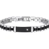 New Bracciale Uomo In Acciaio Gioielli My President | 231510 Uomo Gioielli Moda Uomo