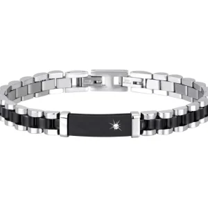 New Bracciale Uomo In Acciaio Gioielli My President | 231510 Uomo Gioielli Moda Uomo
