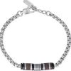 Best Bracciale Uomo In Acciaio Gioielli Blockchain | 232075 Uomo Gioielli Moda Uomo