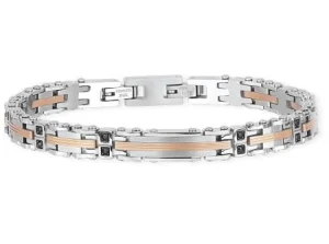 Discount Bracciale Uomo In Acciaio Gioielli | 232196 Uomo Gioielli Moda Uomo