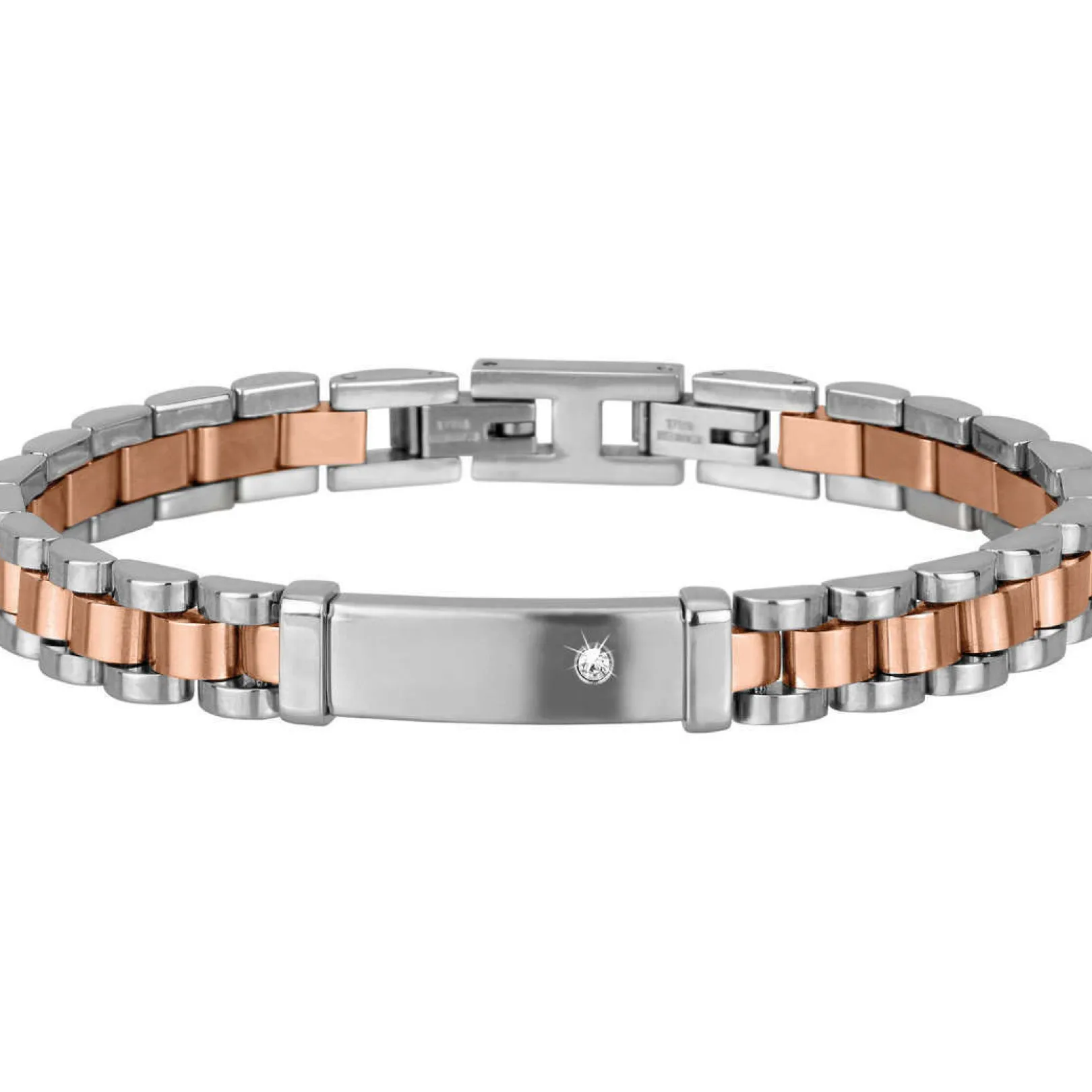 bracciale_uomo_in_acciaio_0-49.webp Outlet Bracciale Uomo In Acciaio Gioielli My President | 231508 Uomo Gioielli Moda Uomo