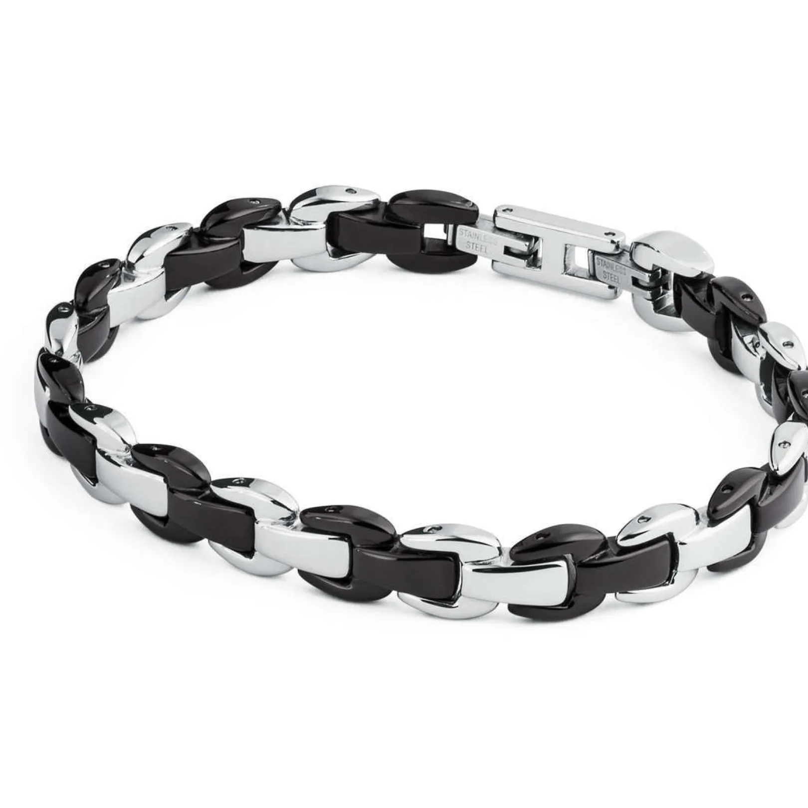 bracciale_uomo_in_acciaio_0-59.webp Outlet Bracciale Uomo In Acciaio Gioielli Diapason | BDP13 Uomo Gioielli Moda Uomo